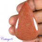 Certified 68.35Cts. BROWN STAR SUNSTONE CABOCHON GEMSTONE C6-440
