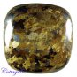 Certified 427.65Cts. NATURAL BRONZITE CUSHION SHAPE CABOCHON GEMSTONE C6-2250
