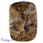 Certified  227.00Cts. NATURAL BRONZITE CUSHION SHAPE CABOCHON GEMSTONE C6-2247