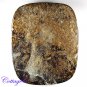 Certified 216.05Cts. NATURAL BRONZITE CUSHION SHAPE CABOCHON GEMSTONE C6-2246