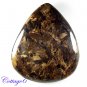 Certified  225.12Cts. NATURAL BRONZITE CABOCHON GEMSTONE C6-2252