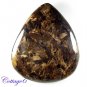 Certified  225.12Cts. NATURAL BRONZITE CABOCHON GEMSTONE C6-2252