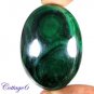 Certified 161.84Cts. NATURAL GREEN MALACHITE CABOCHON GEMSTONE C6 143