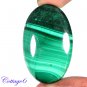 Certified 78.44Cts. NATURAL GREEN MALACHITE CABOCHON GEMSTONE C6 179