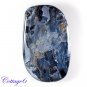 Certified ! 34.35Cts. NATURAL PIETERSITE FLASHY FANCY SHAPE CABOCHON GEMSTONE C6-2484