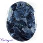 certified AA +++ 31.10Cts. NATURAL PIETERSITE FLASHY OVAL SHAPE CABOCHON GEMSTONE C6-2465