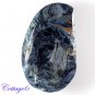 Certified  35.60Cts. NATURAL PIETERSITE FLASHY FANCY SHAPE CABOCHON GEMSTONE C6-2449