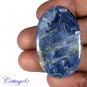 Certified 38.90Cts. NATURAL PIETERSITE FLASHY OVAL CABOCHON GEMSTONE C6-2440
