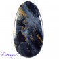Certified 30.65Cts. NATURAL PIETERSITE FLASHY OVAL SHAPE CABOCHON GEMSTONE C6-2469