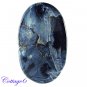Certified 36.72Cts. NATURAL PIETERSITE FLASHY OVAL CABOCHON GEMSTONE C6-2480