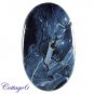 Certified 36.72Cts. NATURAL PIETERSITE FLASHY OVAL CABOCHON GEMSTONE C6-2480