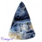 Certified  27.05Cts. NATURAL PIETERSITE FLASHY PEAR SHAPE CABOCHON GEMSTONE C6-2455