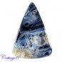 Certified 27.05Cts. NATURAL PIETERSITE FLASHY PEAR SHAPE CABOCHON GEMSTONE C6-2455
