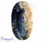 Certified 27.90Cts. NATURAL PIETERSITE FLASHY OVAL CABOCHON GEMSTONE C6-2490