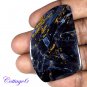 Certified AA +++ 40.35Cts. NATURAL PIETERSITE FLASHY FANCY SHAPE CABOCHON GEMSTONE C6-2439