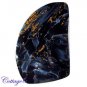 Certified AA +++ 40.35Cts. NATURAL PIETERSITE FLASHY FANCY SHAPE CABOCHON GEMSTONE C6-2439