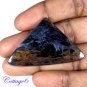 Certfied  43.70Cts. NATURAL PIETERSITE FLASHY FANCY CABOCHON GEMSTONE C6-2436