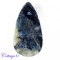 Certfied  48.55Cts. NATURAL PIETERSITE FLASHY PEAR SHAPE CABOCHON GEMSTONE C6-2445