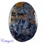 Certified ! 46.20Cts. NATURAL PIETERSITE FLASHY OVAL SHAPE CABOCHON GEMSTONE C6-2442