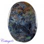Certified ! 46.20Cts. NATURAL PIETERSITE FLASHY OVAL SHAPE CABOCHON GEMSTONE C6-2442