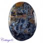 Certified ! 46.20Cts. NATURAL PIETERSITE FLASHY OVAL SHAPE CABOCHON GEMSTONE C6-2442