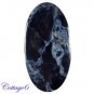 Certified AA +++ 50.35Cts. NATURAL PIETERSITE FLASHY OVAL SHAPE CABOCHON GEMSTONE C6-2462