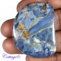 Certified 63.30Cts. NATURAL PIETERSITE FLASHY FANCY SHAPE CABOCHON GEMSTONE C6-2479