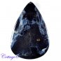 Certified 86.35Cts. NATURAL PIETERSITE FLASHY PEAR CABOCHON GEMSTONE C6-2473