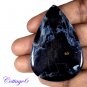 Certified 86.35Cts. NATURAL PIETERSITE FLASHY PEAR CABOCHON GEMSTONE C6-2473