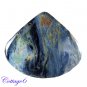 Certified 54.10Cts. NATURAL PIETERSITE FLASHY HEART CABOCHON GEMSTONE C6-2454