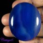 Certified 110.20Cts. NATURAL ONYX AGATE GEODE CABOCHON GEMSTONE C6-620