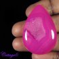 Certified 56.01Cts. ONYX  DRUZY AGATE GEODE CABOCHON GEMSTONE C6-611