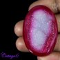 Certified 70.81Cts. ONYX DRUZY AGATE GEODE CABOCHON GEMSTONE C6-604