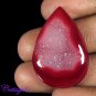 Certified 28.48Cts. ONYX  DRUZY AGATE GEODE CABOCHON GEMSTONE C6-612