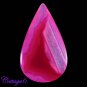 Certified 97.45Cts. NATURAL ONYX AGATE GEODE CABOCHON GEMSTONE C6-559