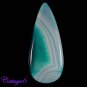 Certified 39.92Cts. NATURAL ONYX AGATE GEODE CABOCHON GEMSTONE C6-982