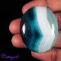 Certified 86.70Cts. NATURAL ONYX AGATE GEODE CABOCHON GEMSTONE C6-526
