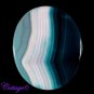 Certified 86.70Cts. NATURAL ONYX AGATE GEODE CABOCHON GEMSTONE C6-526