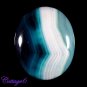 Certified 86.70Cts. NATURAL ONYX AGATE GEODE CABOCHON GEMSTONE C6-526