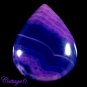 Certified 92.55Cts. NATURAL ONYX AGATE GEODE CABOCHON GEMSTONE C6-517