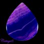 Certified 92.55Cts. NATURAL ONYX AGATE GEODE CABOCHON GEMSTONE C6-517