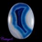Certified 97.00Cts. NATURAL ONYX AGATE GEODE CABOCHON GEMSTONE C6-523