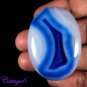 Certified 97.00Cts. NATURAL ONYX AGATE GEODE CABOCHON GEMSTONE C6-523