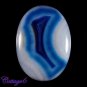 Certified 97.00Cts. NATURAL ONYX AGATE GEODE CABOCHON GEMSTONE C6-523