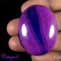 Certified 84.20Cts. NATURAL ONYX AGATE GEODE CABOCHON GEMSTONE C6-556