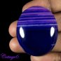 Certified 85.55Cts. NATURAL ONYX AGATE GEODE CABOCHON GEMSTONE C6-515