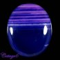 Certified 85.55Cts. NATURAL ONYX AGATE GEODE CABOCHON GEMSTONE C6-515