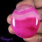 Certified 94.15Cts. NATURAL ONYX AGATE GEODE CABOCHON GEMSTONE C6-539