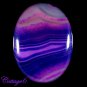 Certified 95.95Cts. NATURAL ONYX AGATE GEODE CABOCHON GEMSTONE C6-529