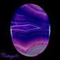 Certified 95.95Cts. NATURAL ONYX AGATE GEODE CABOCHON GEMSTONE C6-529